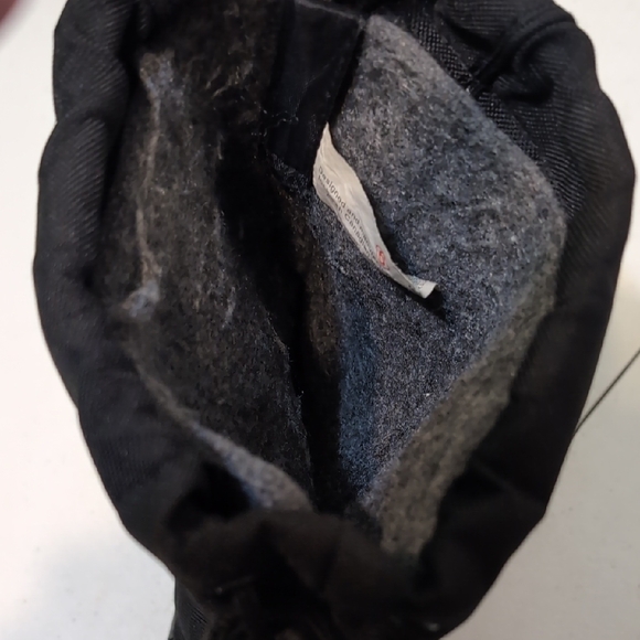 Women's Tundra Black Winter Snow Boots Size 6  Removable Liners - Picture 10 of 10